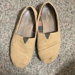 TOMS 10.5 tan